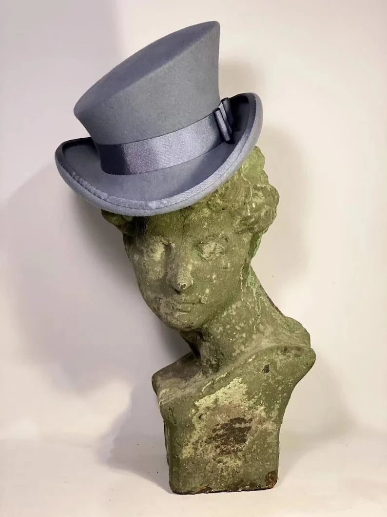 TwistHat – Handmade asymmetric wool top hat with stylish flair