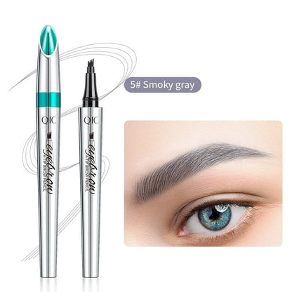 BrowCraft – 3D waterproof microblading eyebrow pencil with 4 fork tips