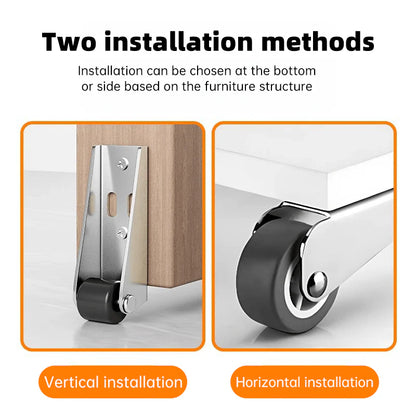 RollEase – Drehbarer Türroller mit langem Halter für geräuschloses Öffnen | 1+1 Gratis