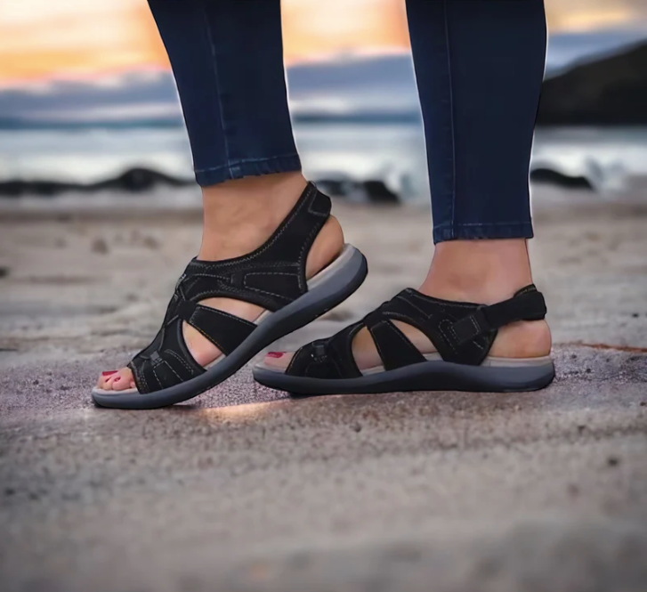 Aloria – Orthopädische verstellbare Sandalen für ganztägigen Komfort