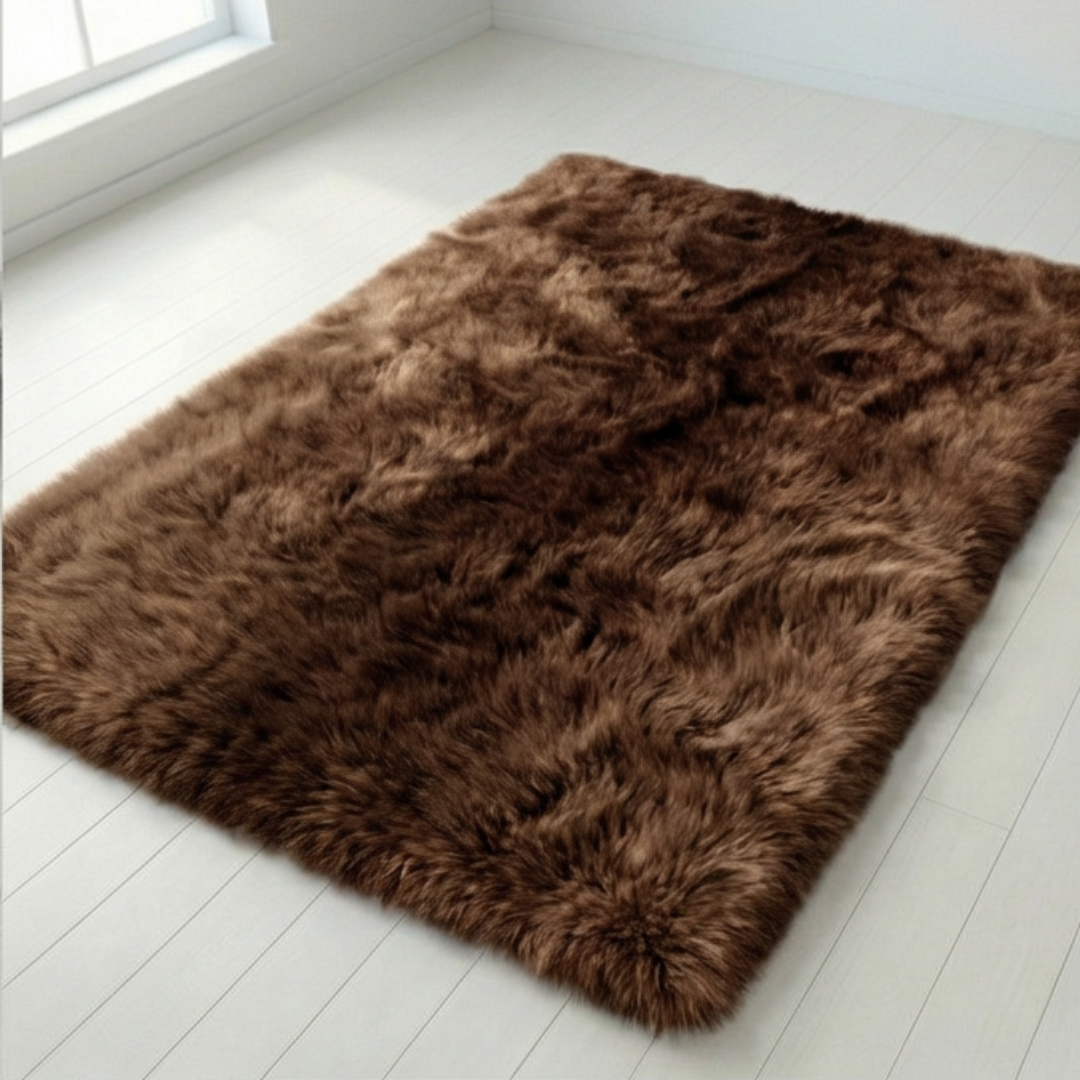CozyNest – Ultraweicher Plüschteppich, der jeden Schritt wärmt und sichert