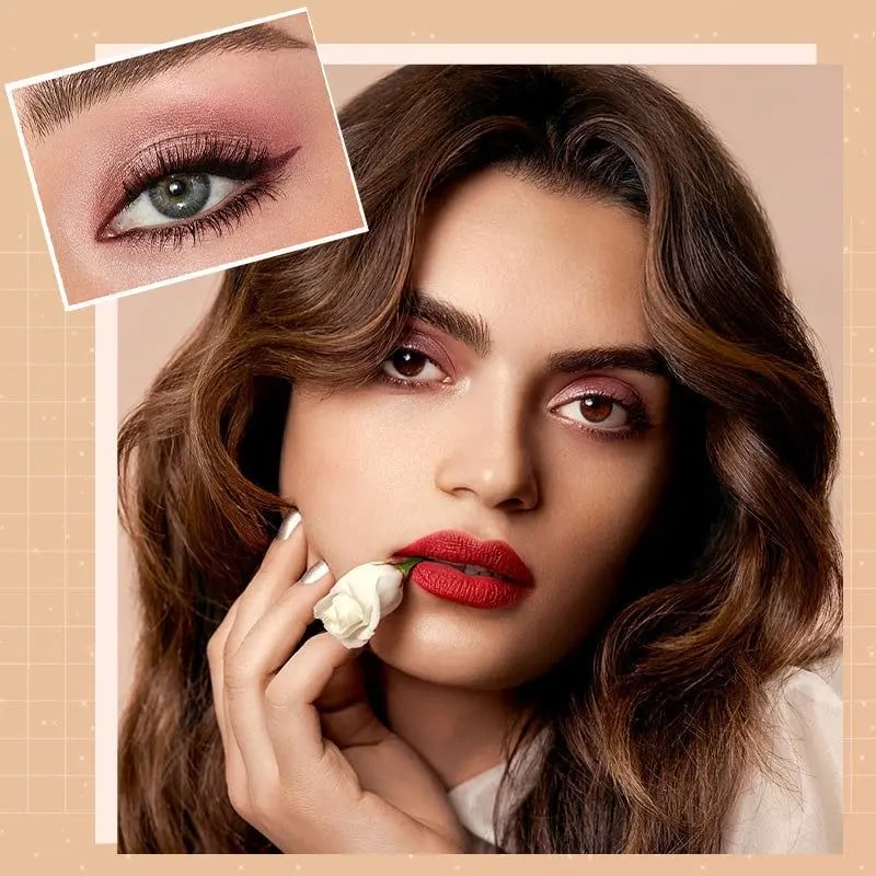 LuxeGlitters – Glitzer-Lidschattenpalette mit 10 Farbtönen für strahlende Looks