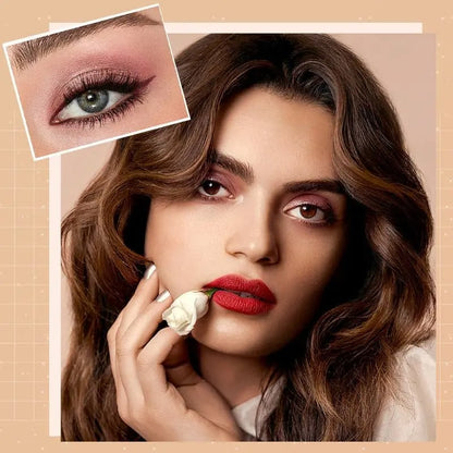 LuxeGlitters – Glitzer-Lidschattenpalette mit 10 Farbtönen für strahlende Looks
