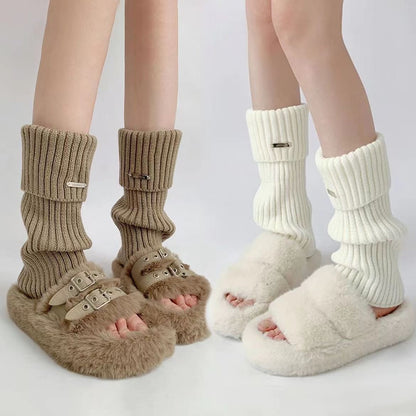 SnugLayer – Kuschelige Socken im Y2K-Stil mit lebendigen, verspielten Mustern