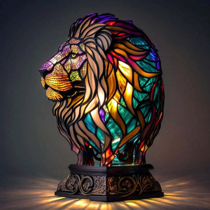 WildGlow – Handgefertigte Tier-Rainbow-Lampe für zeitlose Eleganz