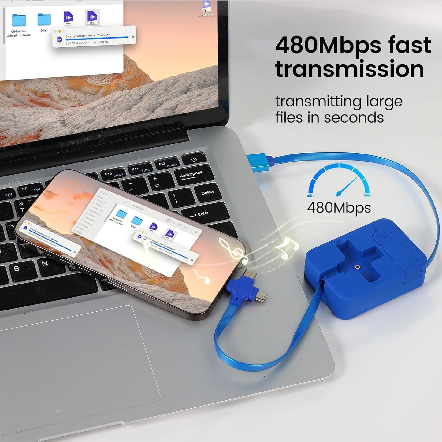 ChargeMaster – Einfaches Laden aller Geräte mit nur einem Kabel