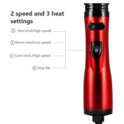 ShineWave – Hair dryer brush for fast drying and lustrous curls