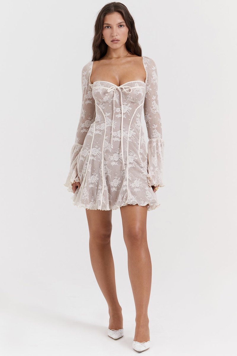 Camalie – Vintage-Spitzenkorsettkleid für einen eleganten, zeitlosen Stil