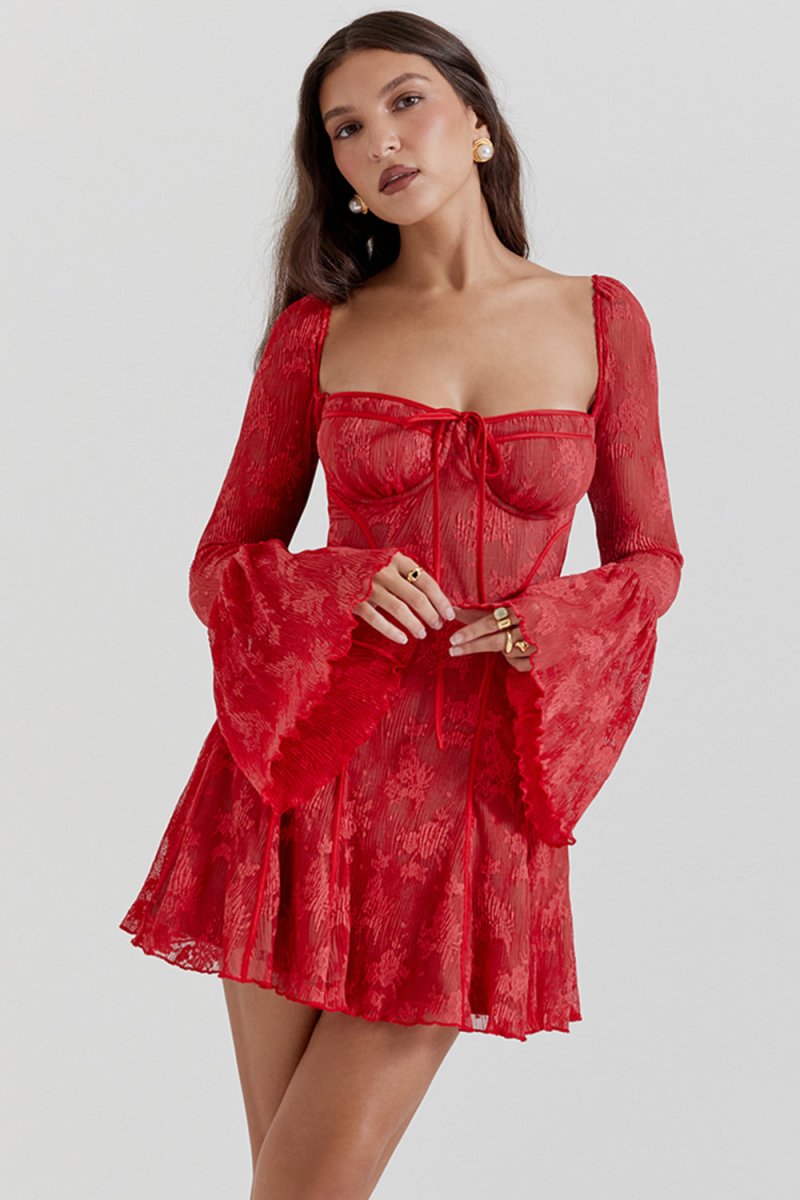 Camalie – Vintage-Spitzenkorsettkleid für einen eleganten, zeitlosen Stil