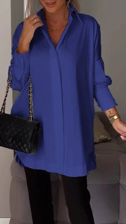 Hillary™ Lange Polobluse