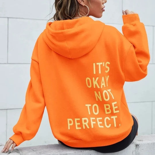 Mode – Langärmeliger Hoodie für stilvollen Tragekomfort im Alltag