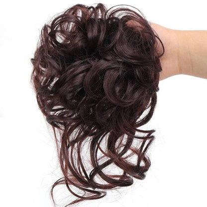 HairGlow – Einfacher Messy Bun Haarteil für Natürliches & Weiches Volumen