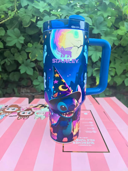 FestiveSip – Leuchtender Isolierbecher mit magischem Tag-Nacht-Design