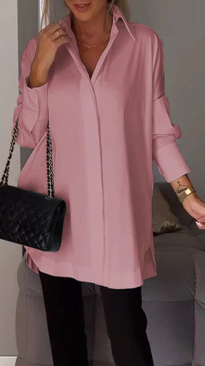 Hillary™ Lange Polobluse