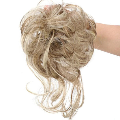 HairGlow – Einfacher Messy Bun Haarteil für Natürliches & Weiches Volumen