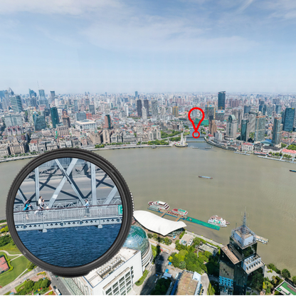 OptiScope – Monokulares Teleskop mit hoher Vergrößerung für die Fernsicht