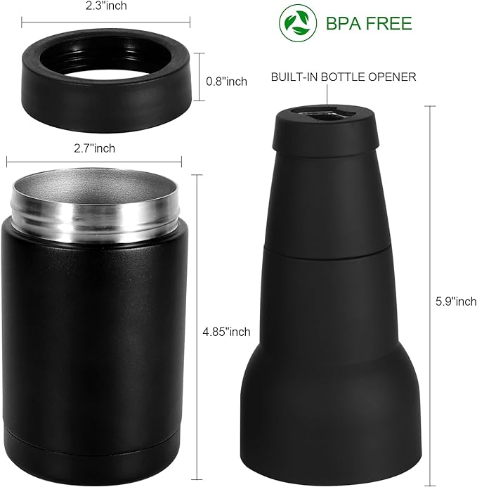 ChillMate – Isolierter Bierhalter mit integriertem Flaschenöffner