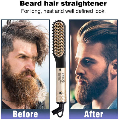SleekFlow – Professioneller Bartglätterkamm für frizzfreies Styling