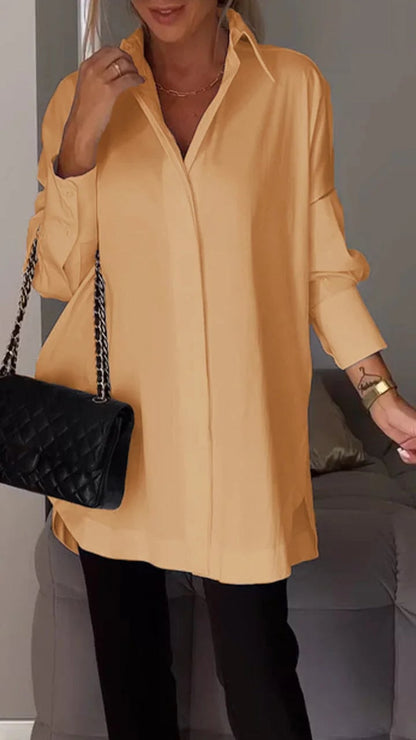 Hillary™ Lange Polobluse