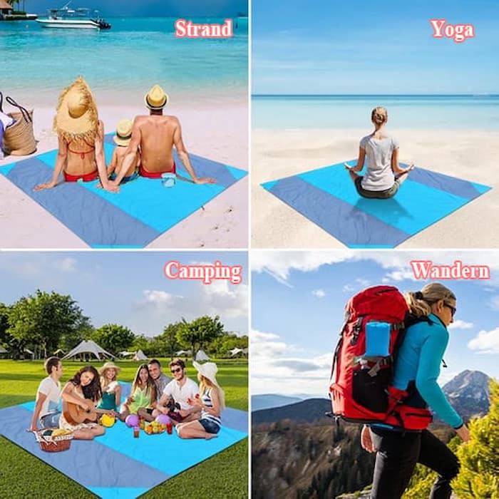 ShoreSheet – Sandabweisende Strandmatte für unbeschwerte Entspannung im Freien