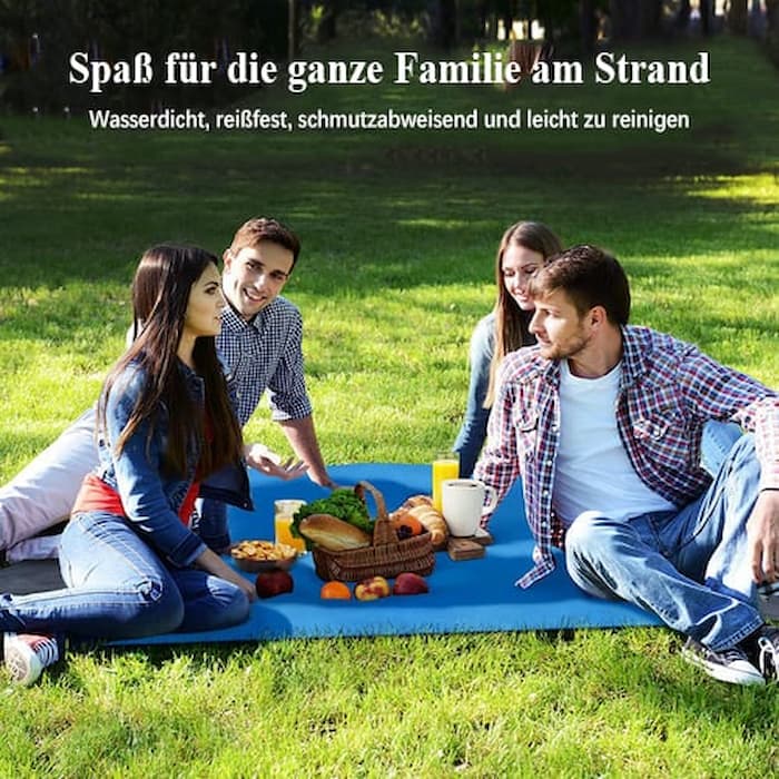 ShoreSheet – Sandabweisende Strandmatte für unbeschwerte Entspannung im Freien