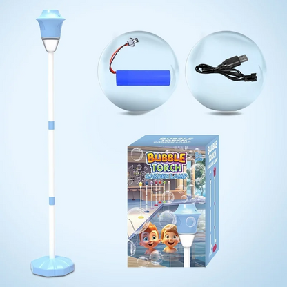 LumeBubbles – Bunte Seifenblasenlampe mit Licht- und Musikspaß