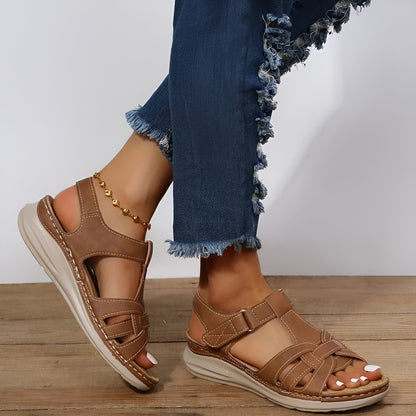 Sandalen – Orthopädische Sandalen mit offener Spitze für stilvollen Komfort im Alltag