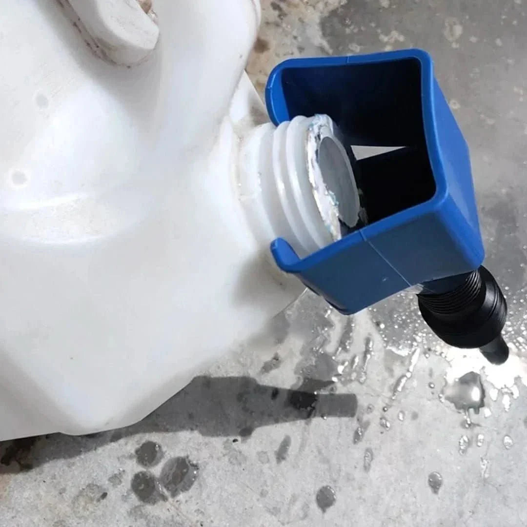 FlexiFunnel – Einziehbarer Ausgießtrichter für einfaches Befüllen