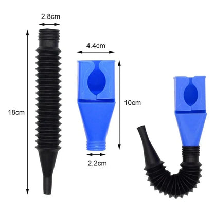 FlexiFunnel – Einziehbarer Ausgießtrichter für einfaches Befüllen