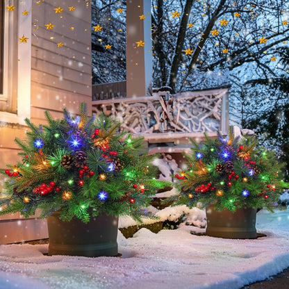 BrightPine – Funkelnde Weihnachtsdekoration für ein charmantes, festliches Zuhause