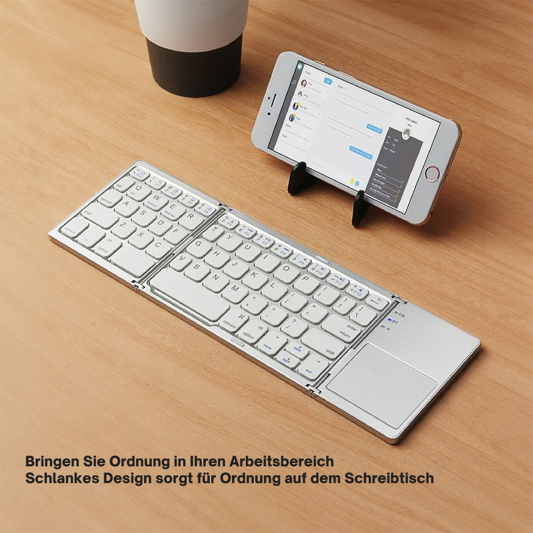 TypeGlide – Schnell überall arbeiten mit ultrakompakter faltbarer Tastatur