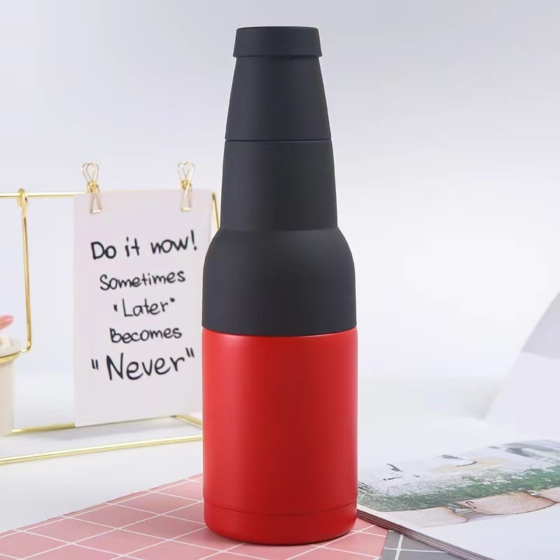ChillMate – Isolierter Bierhalter mit integriertem Flaschenöffner