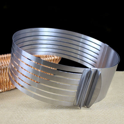 PerfectLayers – Verstellbarer Kuchenschneider aus Edelstahl für gleichmäßige Schichten