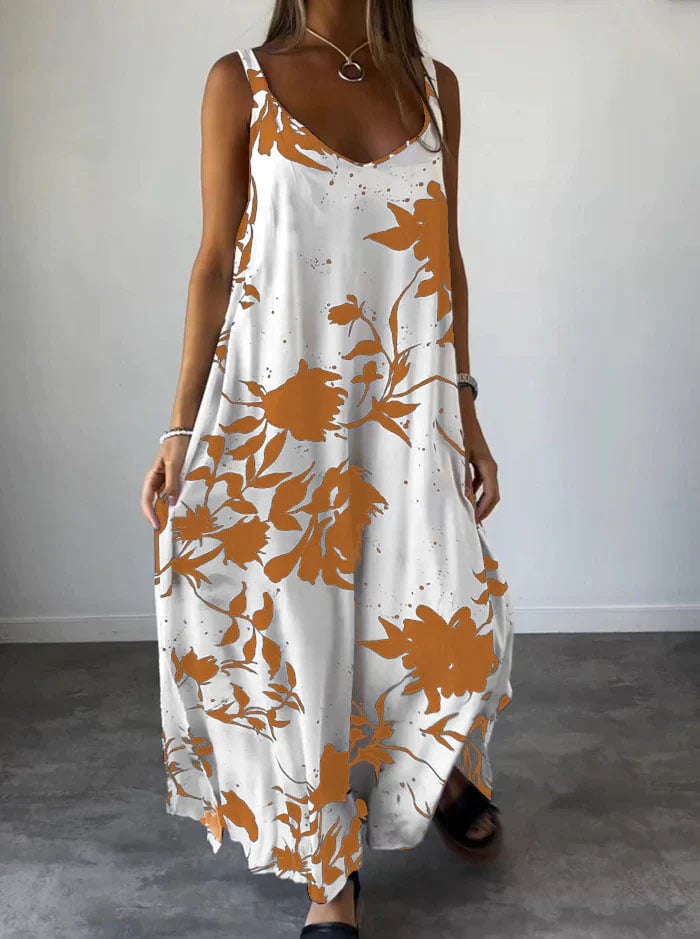 Juliet – Luftiges Blumen-Maxikleid im Boho-Sommer-Style