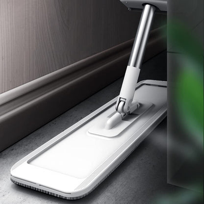 SqueezeFlat – 360° selbstreinigender, freihändiger Bodenwischer