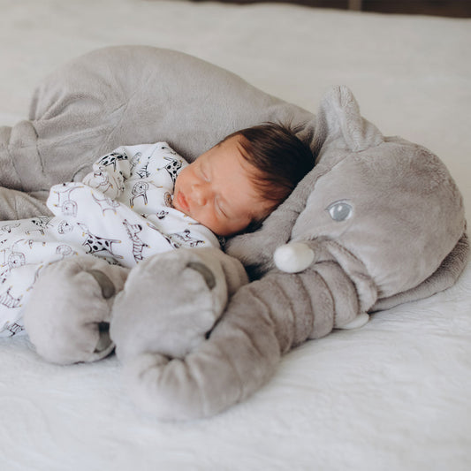 Cuddlephant – Baby Elefanten Kissen für Kuscheligen Komfort