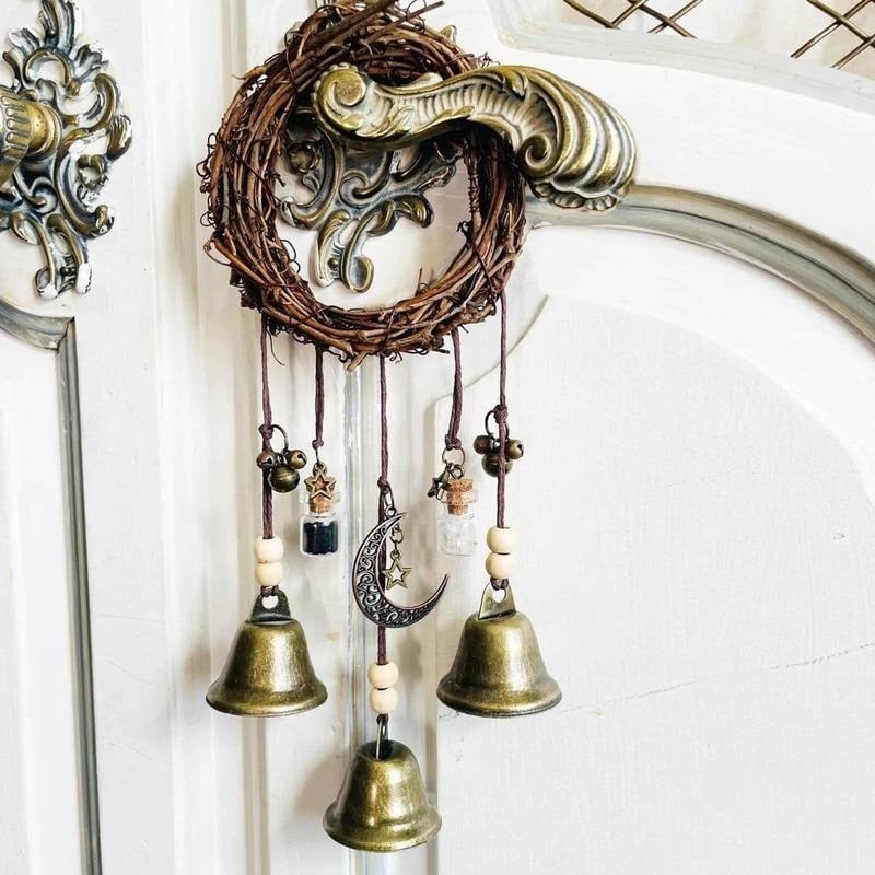 InviteMagic – Handgefertigte Hexenglocke als Hängedekoration für rustikalen Boho-Charme
