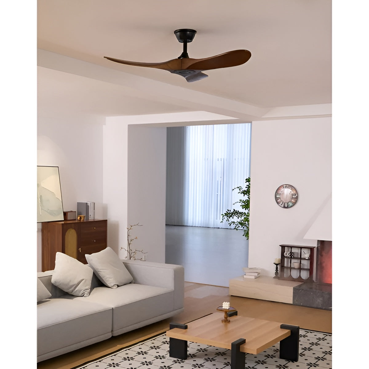 BreezeGlide – Ultra-leiser Ventilator für perfekten Luftstrom das ganze Jahr über