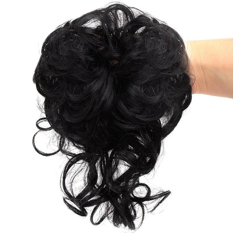 HairGlow – Einfacher Messy Bun Haarteil für Natürliches & Weiches Volumen