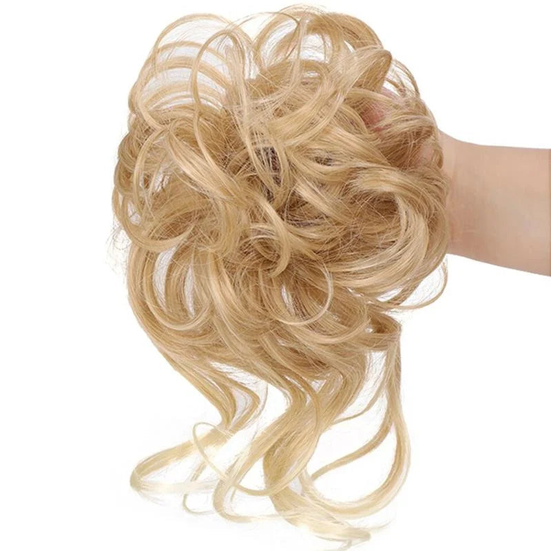 HairGlow – Einfacher Messy Bun Haarteil für Natürliches & Weiches Volumen