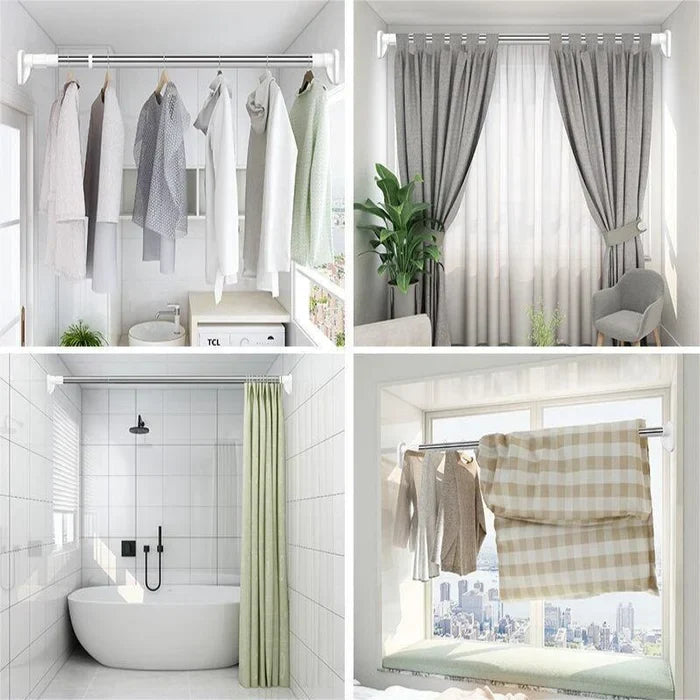 RodMate – Verstellbare Gardinenstange mit bohrfreier Installation