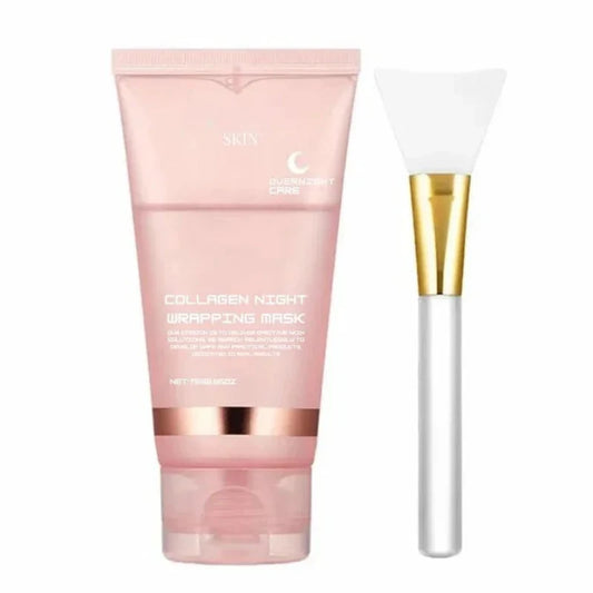 GlowRest – Nacht-Collagen-Maske mit feuchtigkeitsspendender und regenerierender Formel