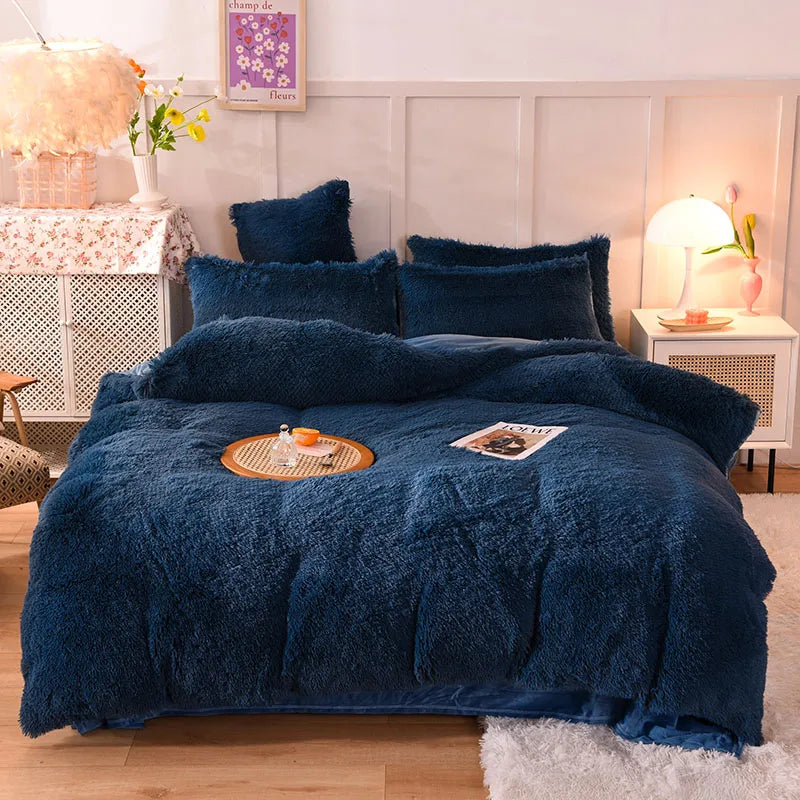 Teddy – Flauschiges Fleece-Bettwäsche-Set für gemütlichen Komfort
