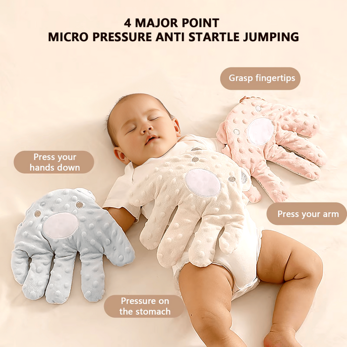 SleepPalm – Beruhigendes Handschuhkissen für ruhigen Babyschlaf