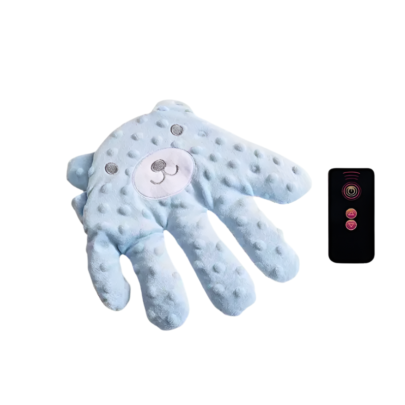 SleepPalm – Beruhigendes Handschuhkissen für ruhigen Babyschlaf