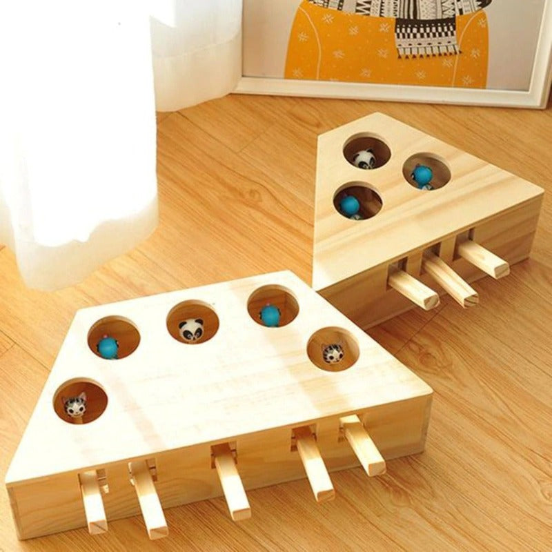 PlayBounce – Interaktives Whack-a-Mole-Spielzeug für Katzen