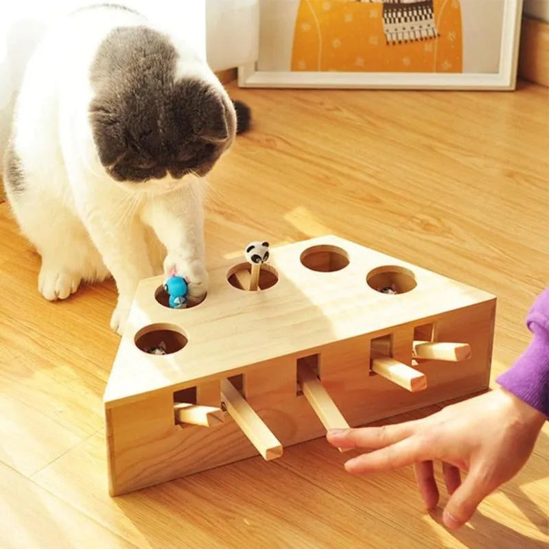 PlayBounce – Interaktives Whack-a-Mole-Spielzeug für Katzen
