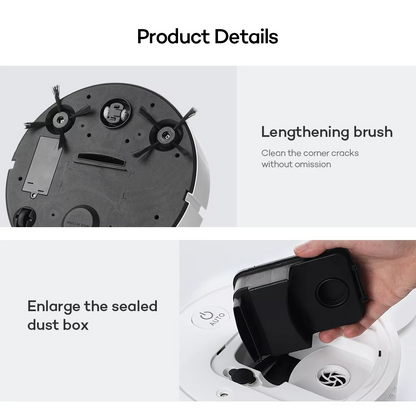 CleanOva – All-in-One Saugroboter für ein makelloses Zuhause