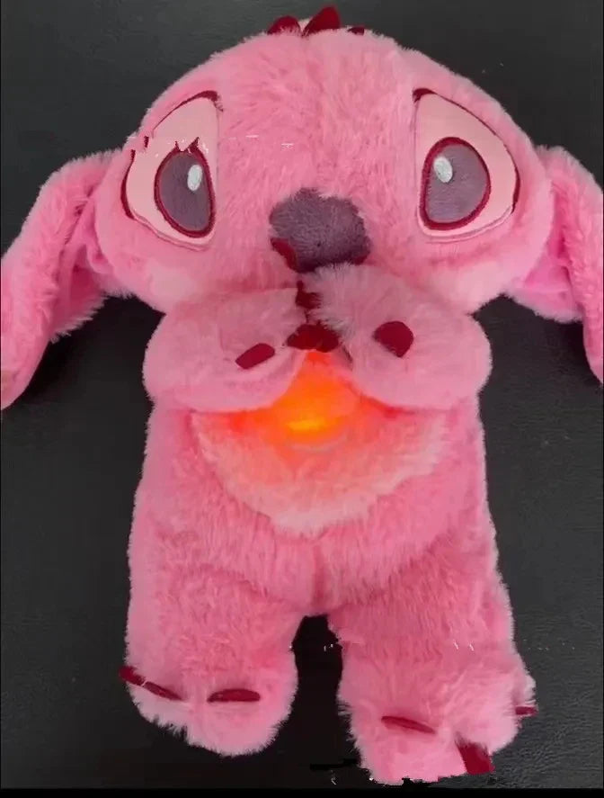 DreamBuddy – Weiches Stitch Plüschtier mit beruhigenden Lichtern und Musik