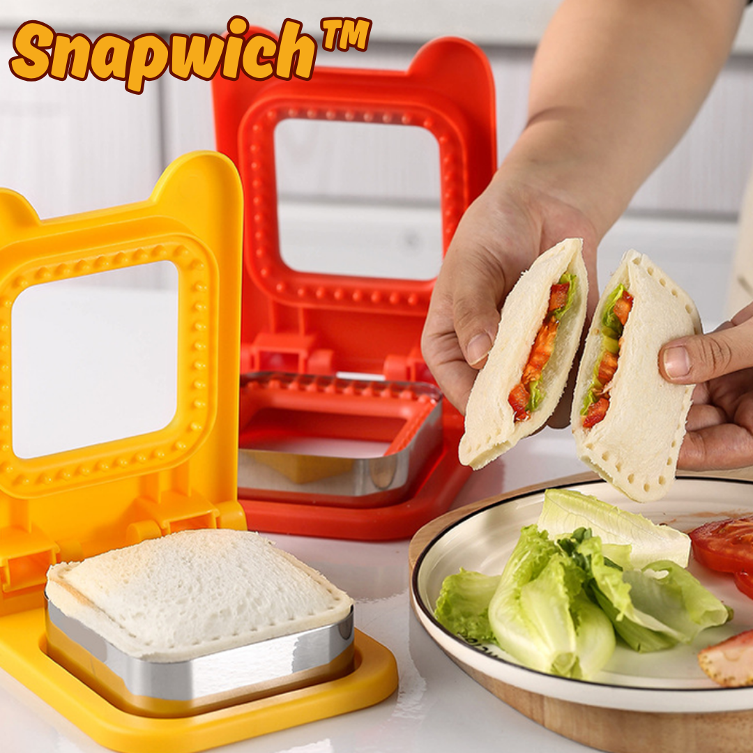ToastyPress – Kompakter Sandwichmaker ohne Kruste für perfekte Snacks